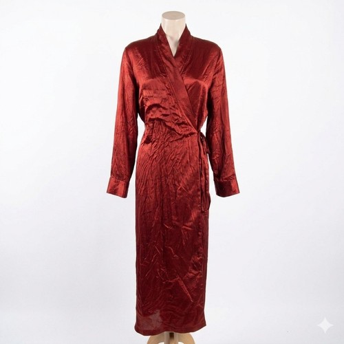 Abito kimono effetto - abito, raso