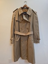 Trench coat uomo vintage BURBERRY’S cammello con cintura Nova foderato a quadri 42 regular