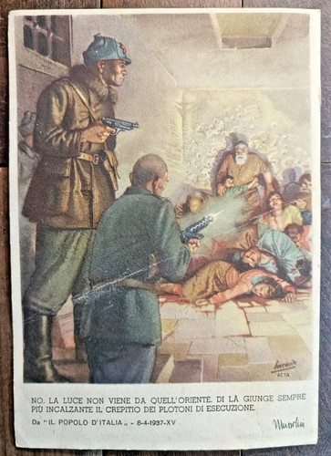 1937 cartolina fascista - 1937,