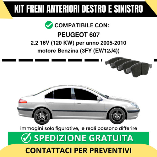 Pastiglie freno anteriori - anteriori, per