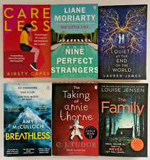 6 X Assorted Fiction Books