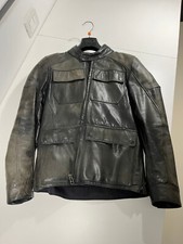 Dainese giacca UNISEX 4 tasche in pelle TG. 48 modello Richard