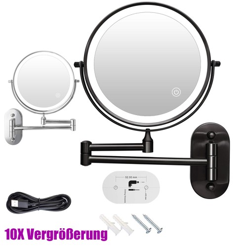 Specchio cosmetico montaggio - , a