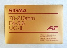SIGMA LENS 70-210MM F4-5.6