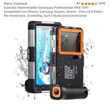 Custodia subacquea ip68 - custodia,