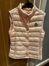 Gilet Moncler bambina rosa