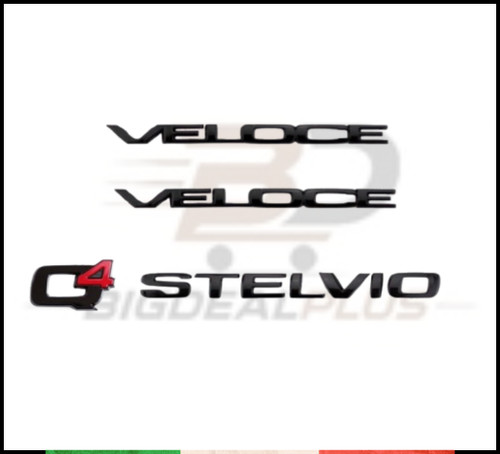 Kit emblema logo per - per, alfa