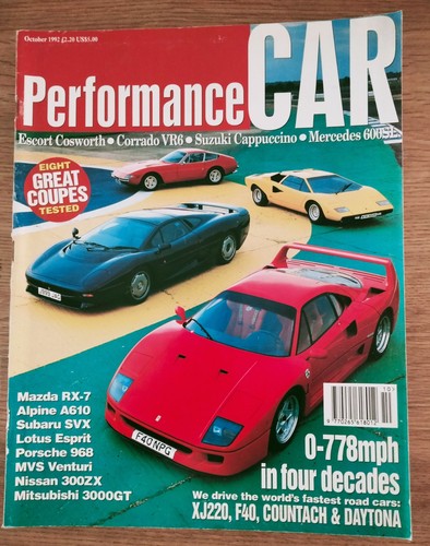 Performance car magazine - magazine,