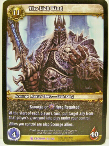 World warcraft tcg - world, of