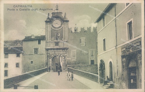 Ae299 cartolina capranica - ae299,