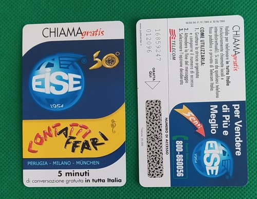 Scheda telefonica nuova tipo