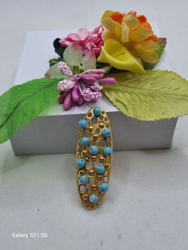 Anello regolabile turchese - anello,