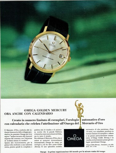 Omega golden mercury automatic - omega,