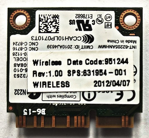 Scheda wifi intel centrino - wifi,