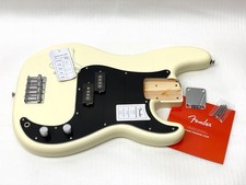 Parafango Originale Serie Standard COMPLETAMENTE CARICO Precisione P BASS Corpo Olimpico Bianco