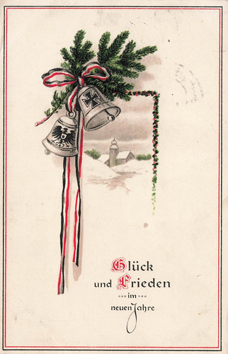 Cartolina ww1 felicità pace - cartolina, e