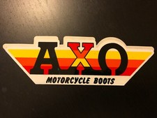 AXO MOTORCYCLE BOOTS-adesivo