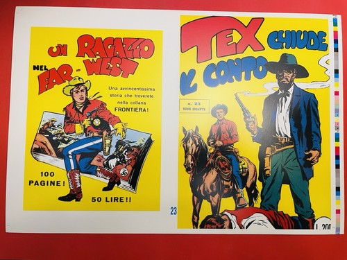 Tex copertina serie n 23 - tex, n.23