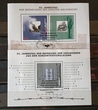 YL04 - 1995 Germania - fine II guerra mondiale 2 foglietti usati