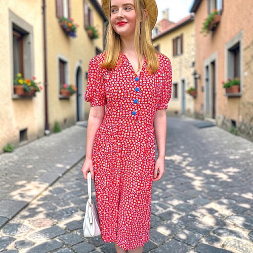 Abito tè vero vintage - da,