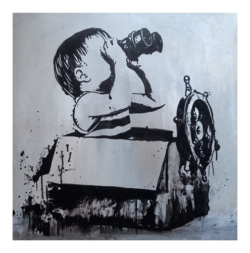 Quadro street art originale