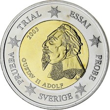 Suède, 2 Euro, Fantasy euro