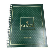 Agenda Vintage Gucci 1989