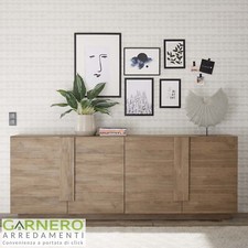 Madia moderna 4 ante rovere