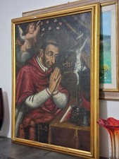 Dipinto antico olio - , su