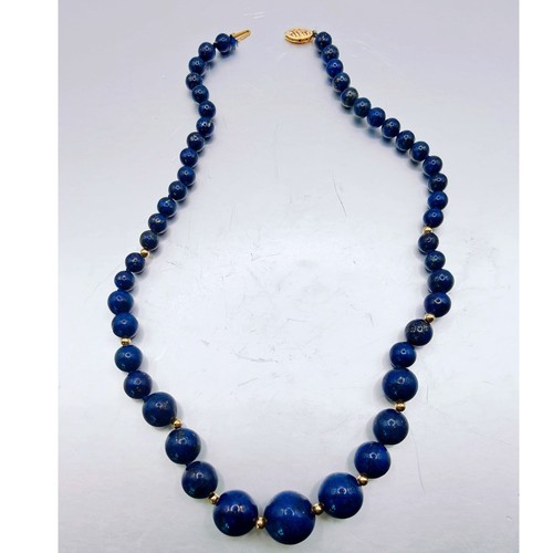 Collana vintage lapislazzuli - collana,