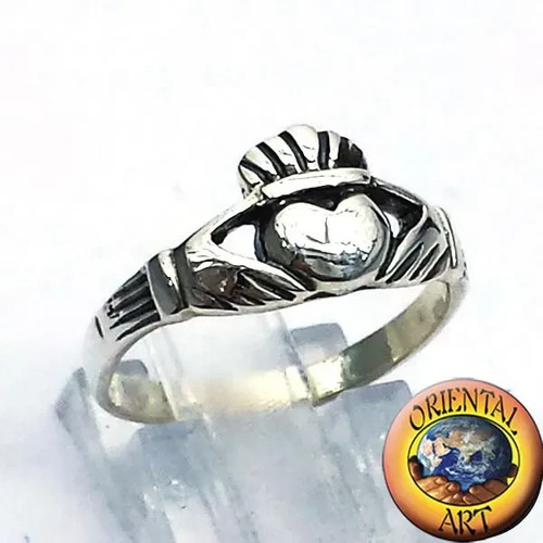 Anello claddagh argento 925 - claddagh,