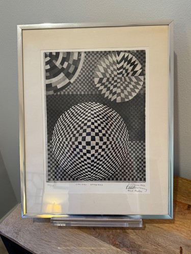 Incisione firmata art - firmata, op