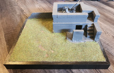 Diorama flak bunker 1 - diorama,