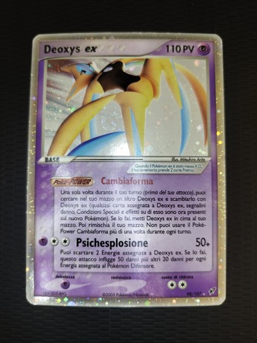 Pokemon deoxys 107 - ex, 98/107