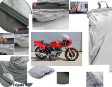 TELO COPRIMOTO TELATO FELPATO PER DUCATI PANTAH 350 ANNO 1984 IMPERMEABILE ANTIG