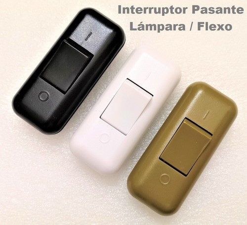 Interruptor pasante bipolar - interruptor,