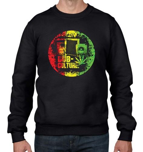 Dub culture reggae uomo felpa - uomo,