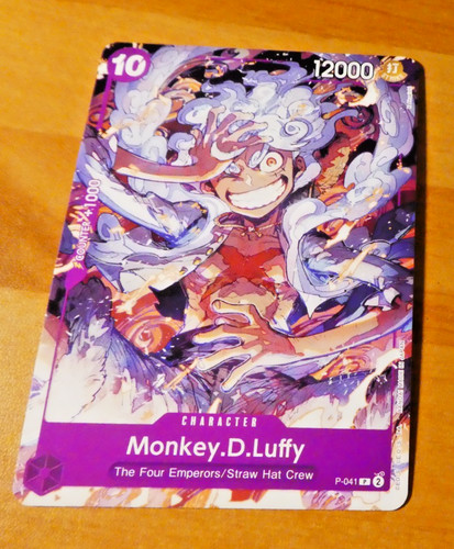 One piece english card promo - one,