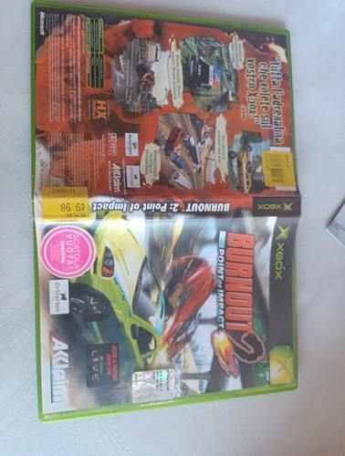 Burnout2 xbox solo custodia - custodia, e