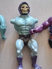 Skeletor  MOTU Masters of the Universe,Vintage, 1984, funzionante - non completo