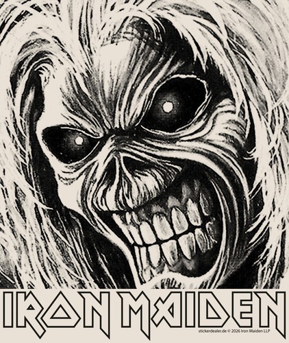 Iron maiden aufkleber sticker - maiden,