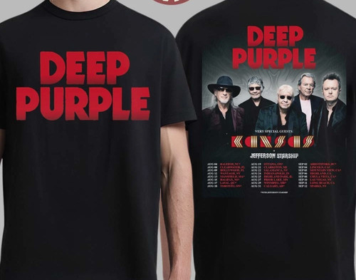 Shirt vintage deep purple - t-shirt,