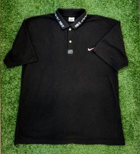 Polo NIKE Vintage Nera Anni 90