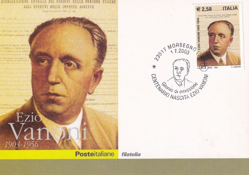 Ezio vanoni cartolina - vanoni,