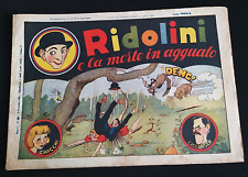 *** RIDOLINI N. 18 *** ORIGINALE ED. TORELLI DEL 15 NOVEMBRE 1948 !!!