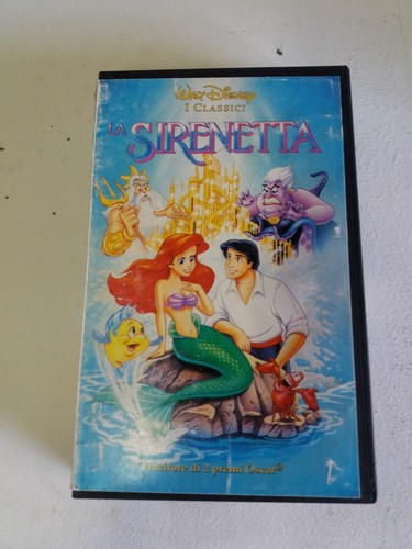 Vhs sirenetta walt - sirenetta,