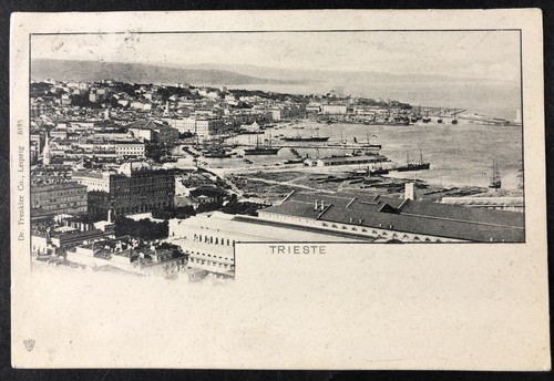 Cartolina trieste - cartolina,