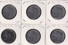 REPUBBLICA ITALIANA 6 MONETE