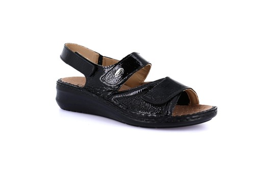 Grunland sandalo stretch - stretch, con