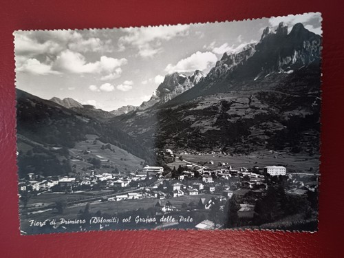 Cartolina fiera primiero - cartolina, di